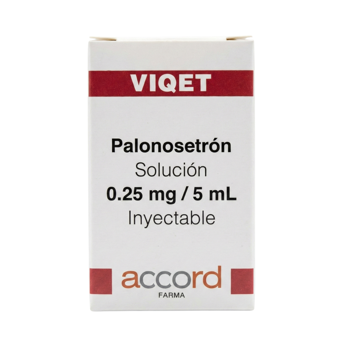 Viqet Palonosetrón Solución Inyectable 0.25 mg / 5 mL