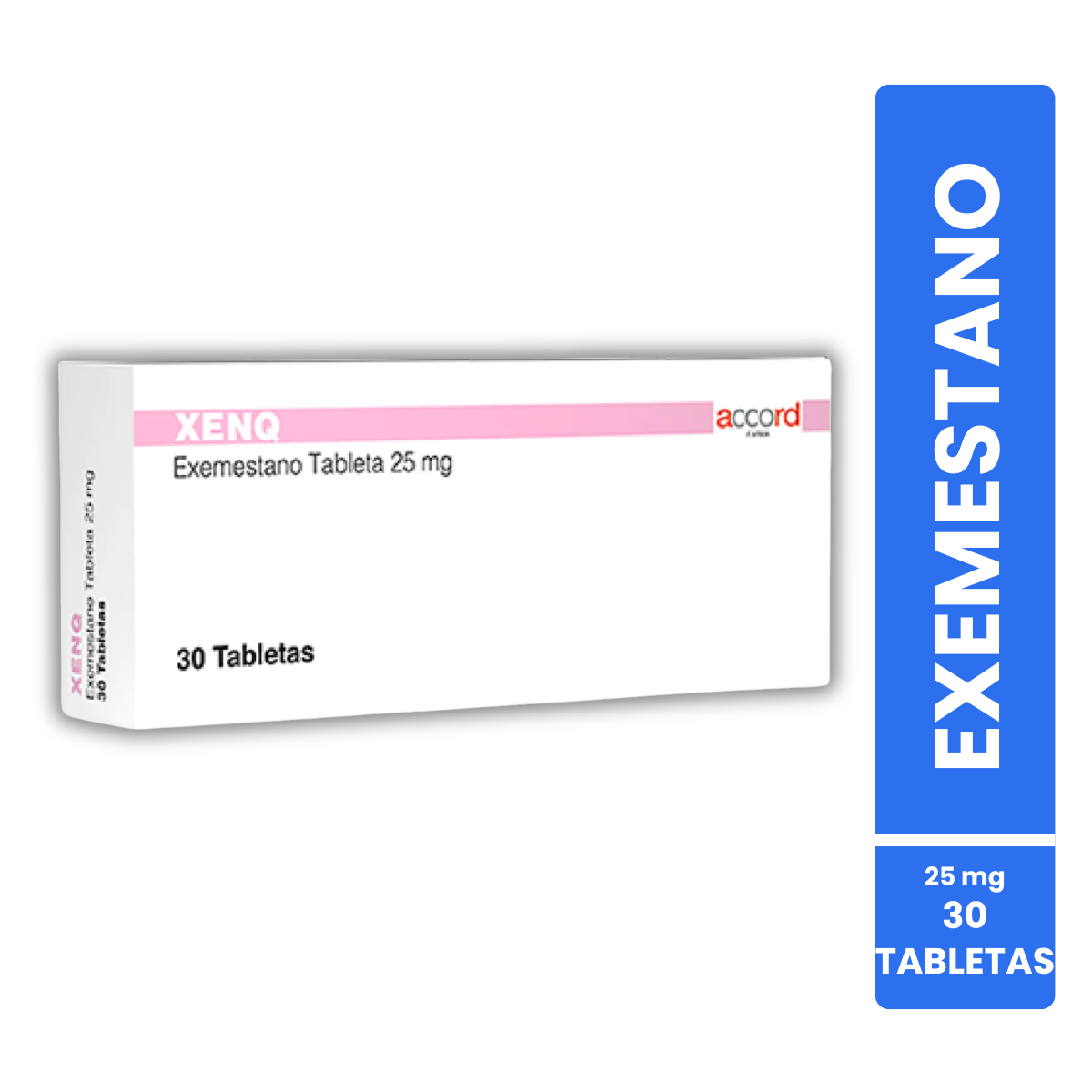 Xenq Exemestano 25 Mg Caja con 30 Tabletas Accord
