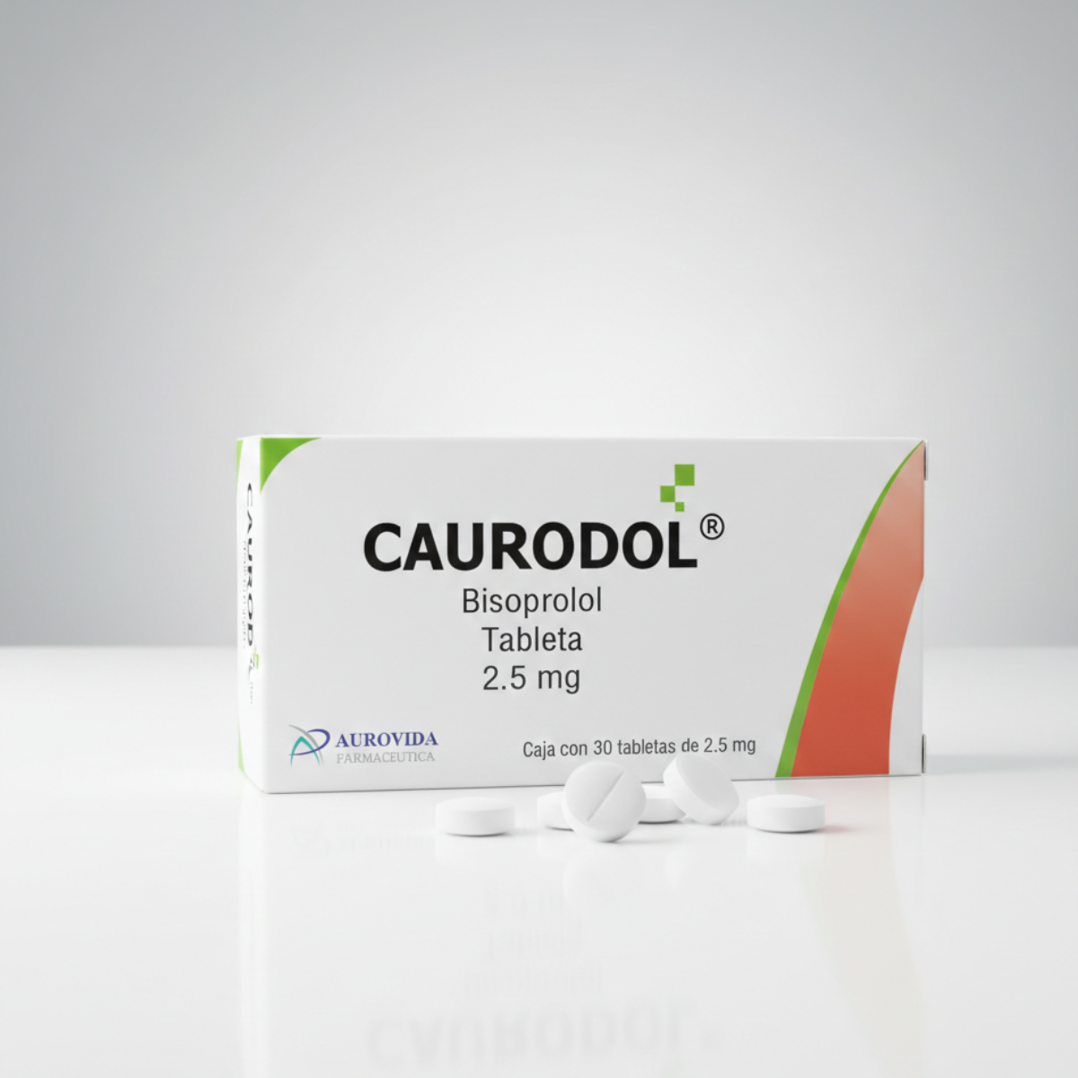 Caurodol Bisoprolol Caja Con 30 Tabs. 2.5 Mg Aurovida