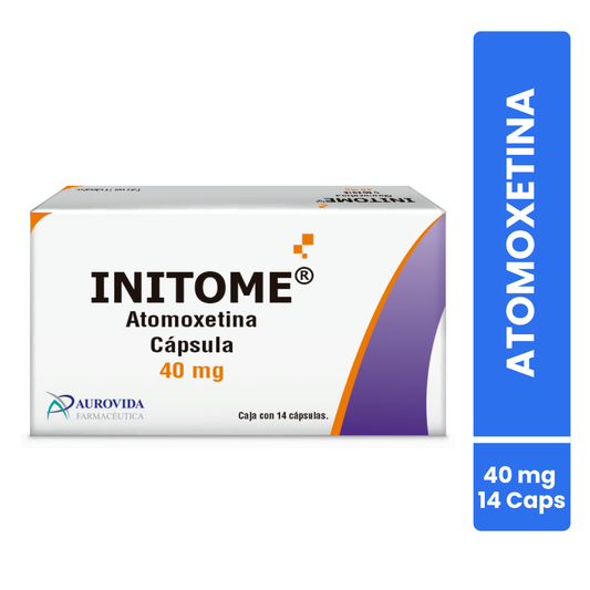 Initome Atomoxetina 40 Mg 14 Cápsulas Aurovida