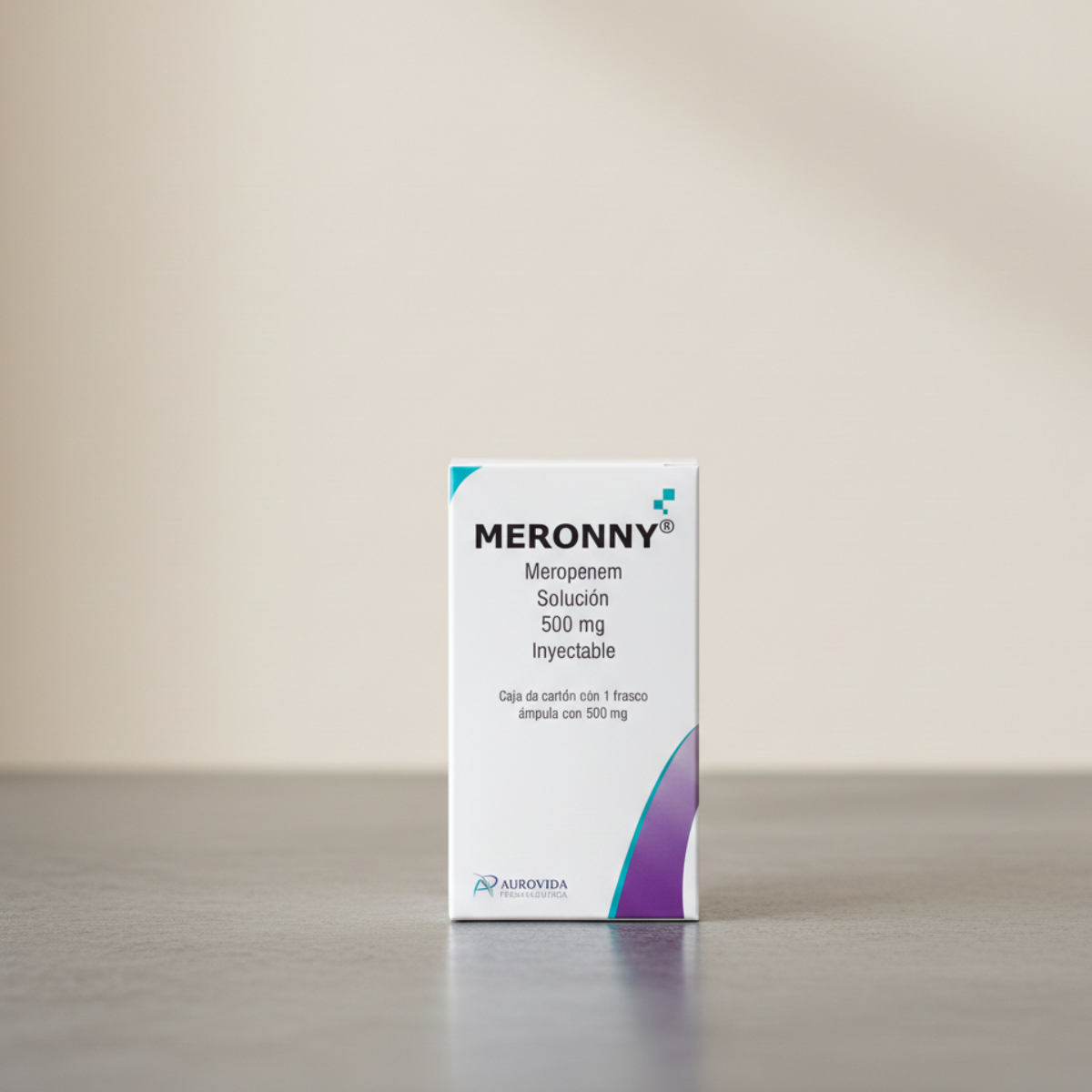 Meronny Meropenem 500 Mg Inyectable Aurovida