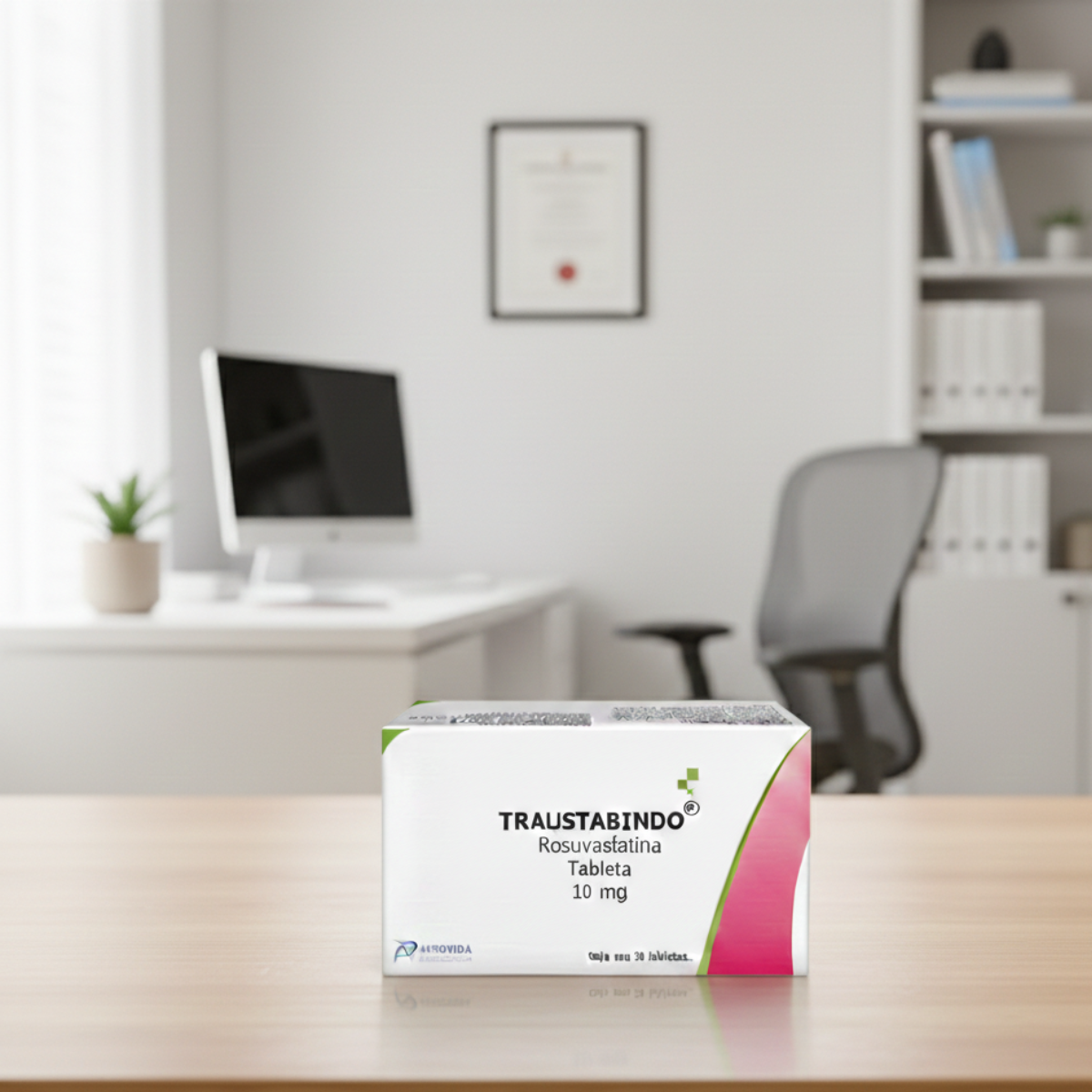 Traustabindo Rosuvastatina Caja Con 30 Tabs. 10 Mg Aurovida