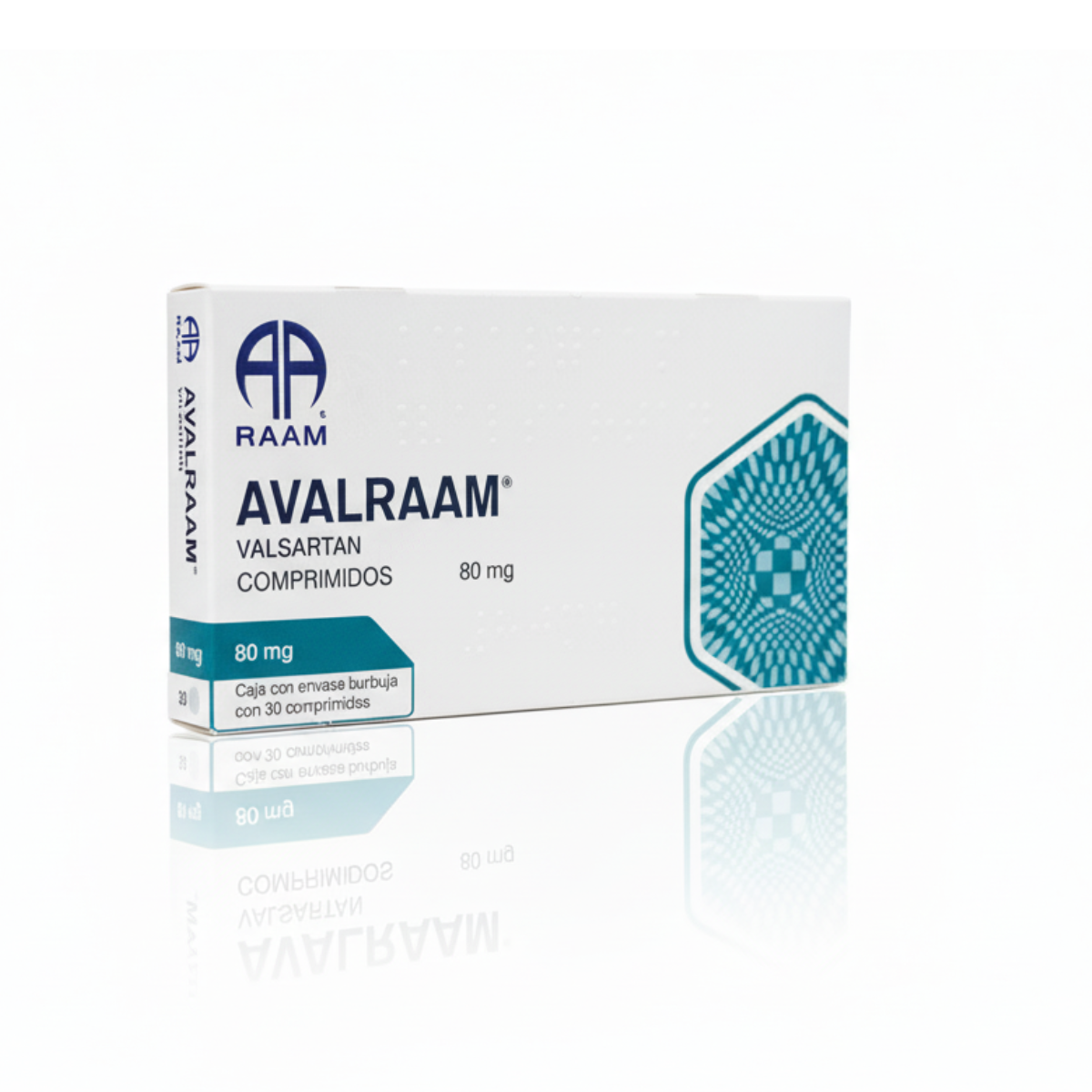 Avalraam Valsartan Caja C/30 Comprimidos De 80mg C/u