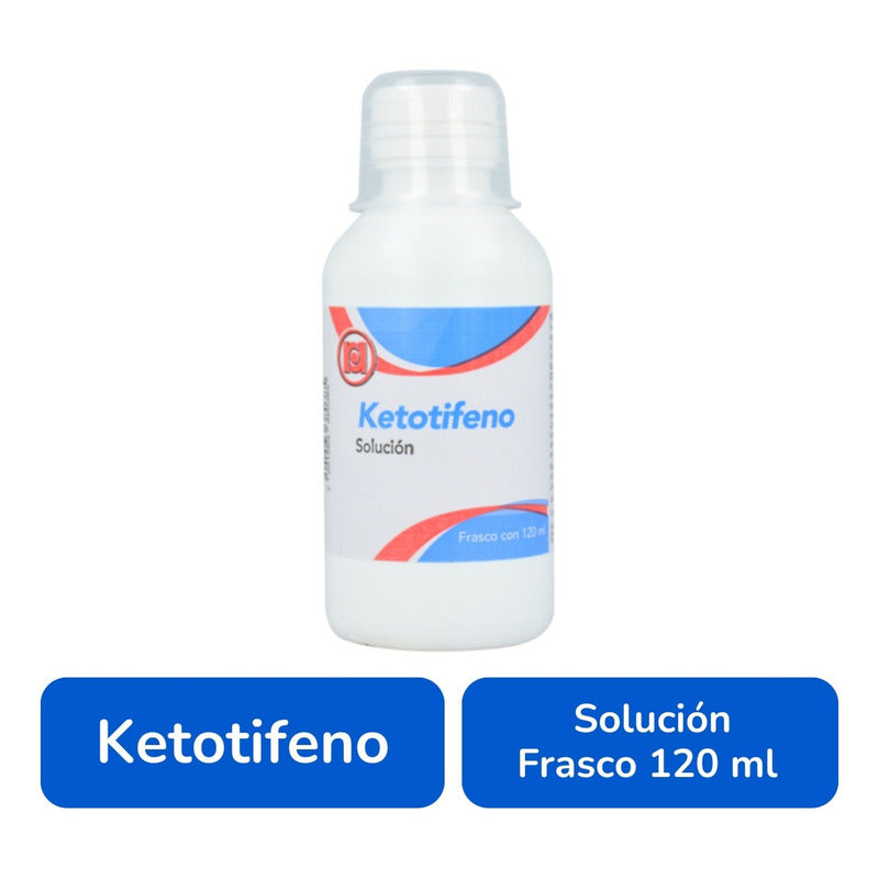 Ketotifeno Solución 20 Mg/100 Ml Frasco Con 120 Ml Randall
