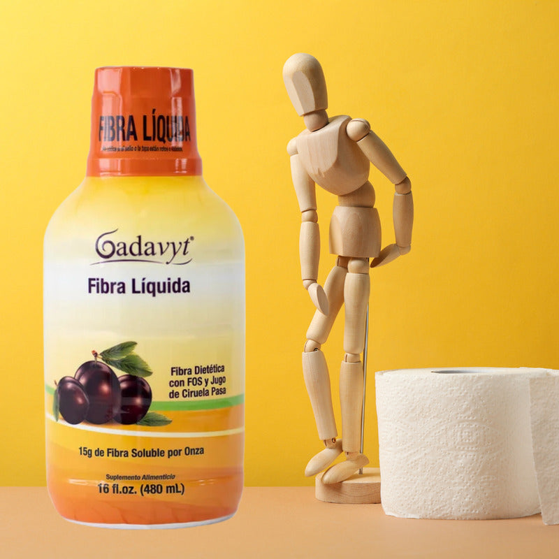 Gadavyt Fibra Líquida Dietética 480 Ml Ciruela Pasa Ciruela Pasa