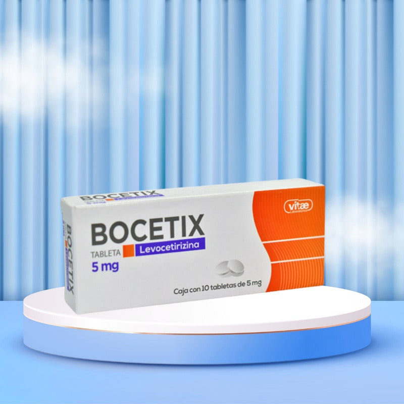 Bocetix Levocetirizina 5 Mg 2 Cajas 10 Tabs C/u Gel Pharma