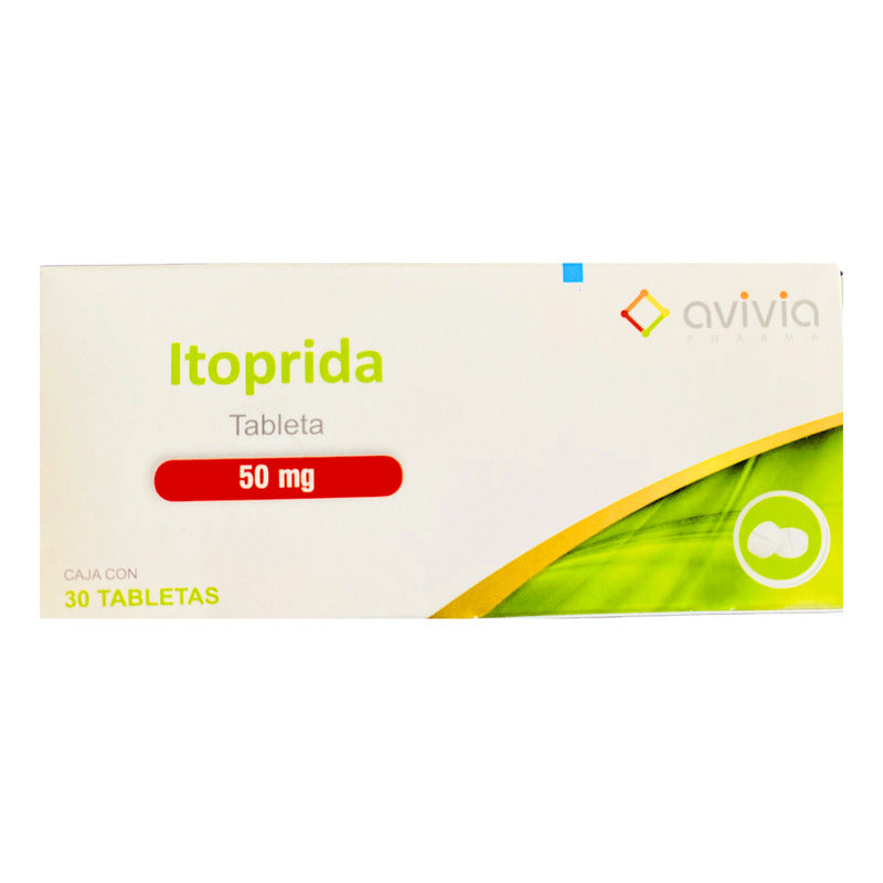 Itoprida 50 Mg Con 30 Tabletas Avivia