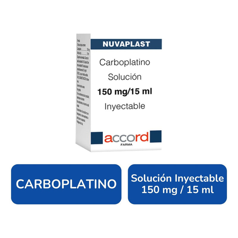 Nuvaplast Carboplatino 150mg / 15ml Inyectable Accord Farma