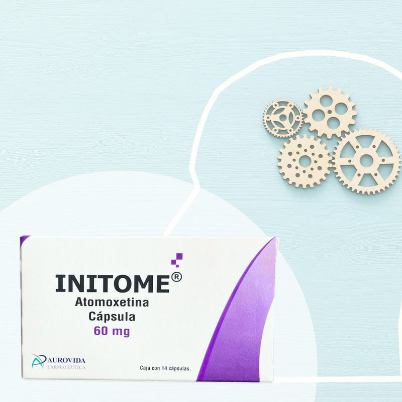 Initome Atomoxetina 60 Mg 2 Cajas 14 Cápsulas C/u Aurovida