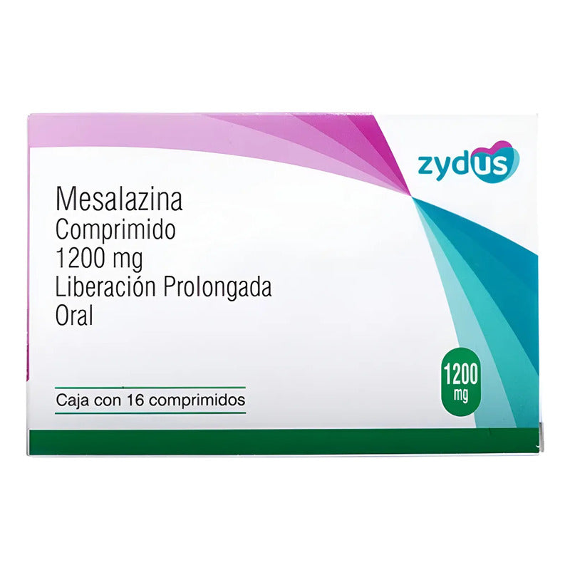 Mesalazina 1200 Mg Caja Con 16 Comprimidos Zeux