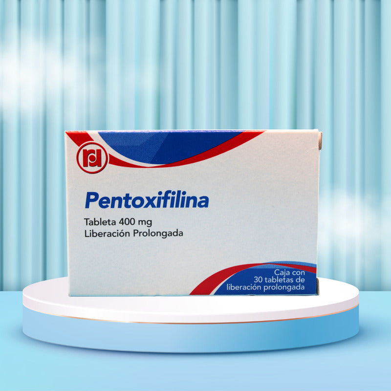 Pentoxifilina 400 Mg Con 30 Tabletas Randall