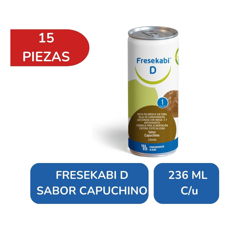 Fresekabi D Sabor Capuchino Pack De 15 Latas De 236ml Cappuccino