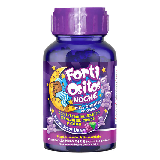 Forti Ositos Noche Vitaminas Infantil 242 G Uva Natutech Uva