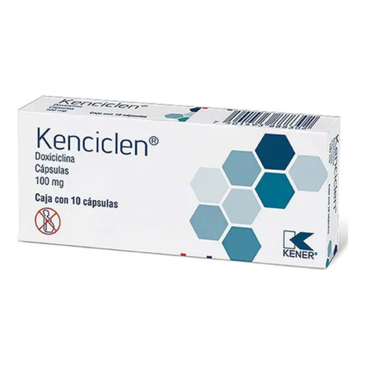 Kenciclen 100 Mg Caja Con 10 Cápsulas Kener