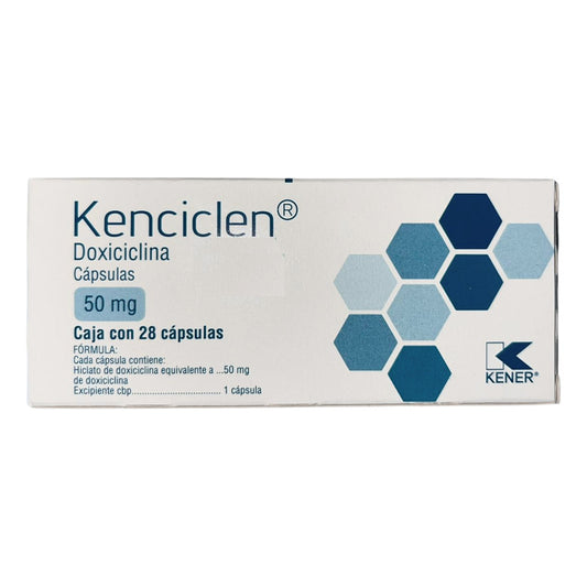 Kenciclen 50 Mg Caja Con 28 Cápsulas Kener