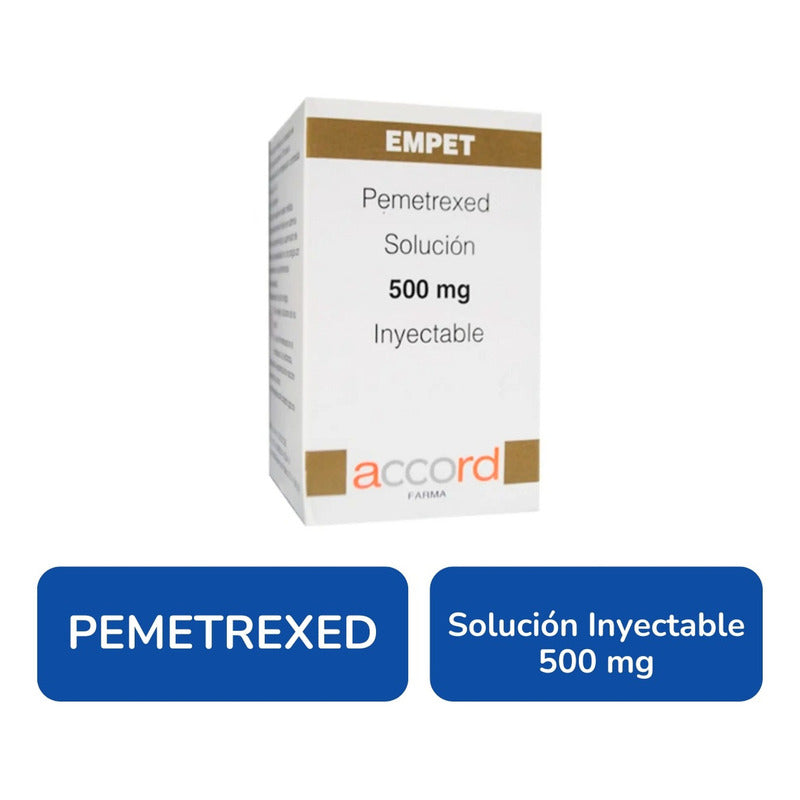 Empet Pemetrexed 500 Mg Inyectable Accord Farma