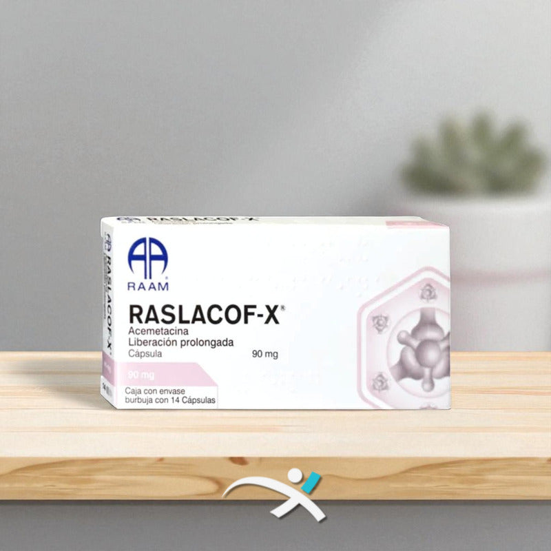 Acemetacina 90 Mg Raslacof Liberación Prolongada 14 Cápsulas