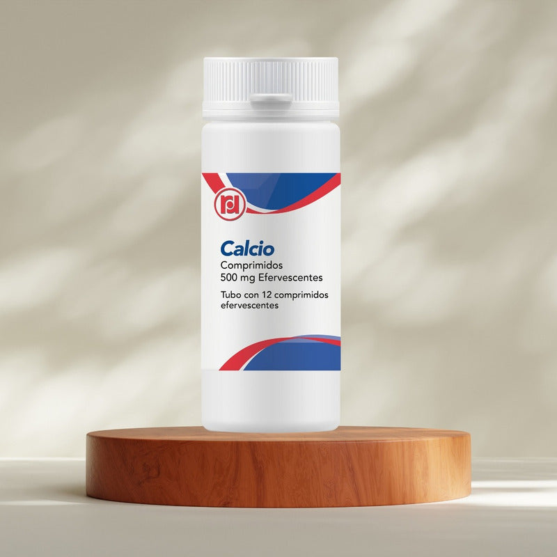 Calcio Efervescente 500 Mg Tubo Con 12 Comprimidos Randall