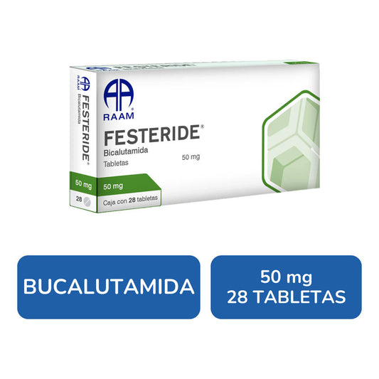 Festeride Bicalutamida 50 Mg Caja Con 28 Tabletas Raam