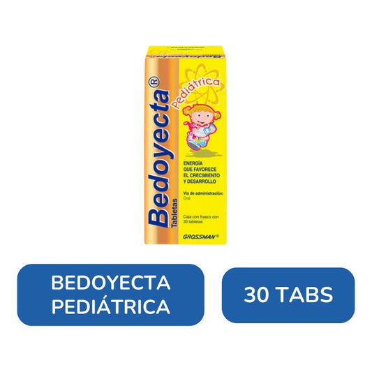 Bedoyecta Pediátrica Grossman Frasco Con 30 Tabletas