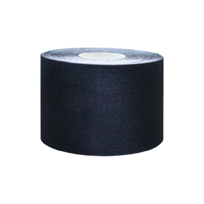 Pack 2 Cajas Cinta Kinesiológica Negra Alfa Medical - 5x5 Color Negro