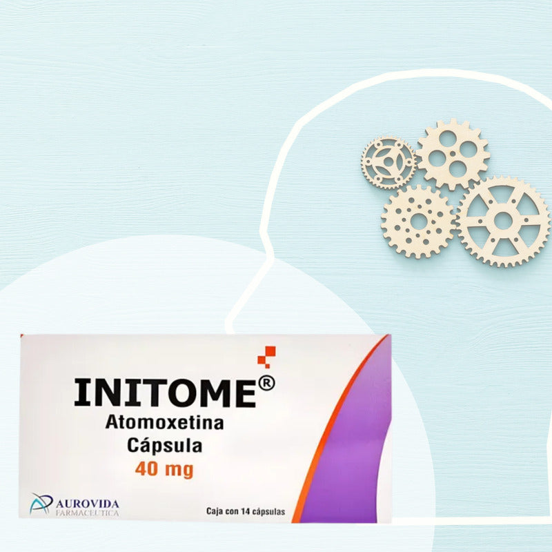 Initome Atomoxetina 40 Mg 14 Cápsulas Aurovida