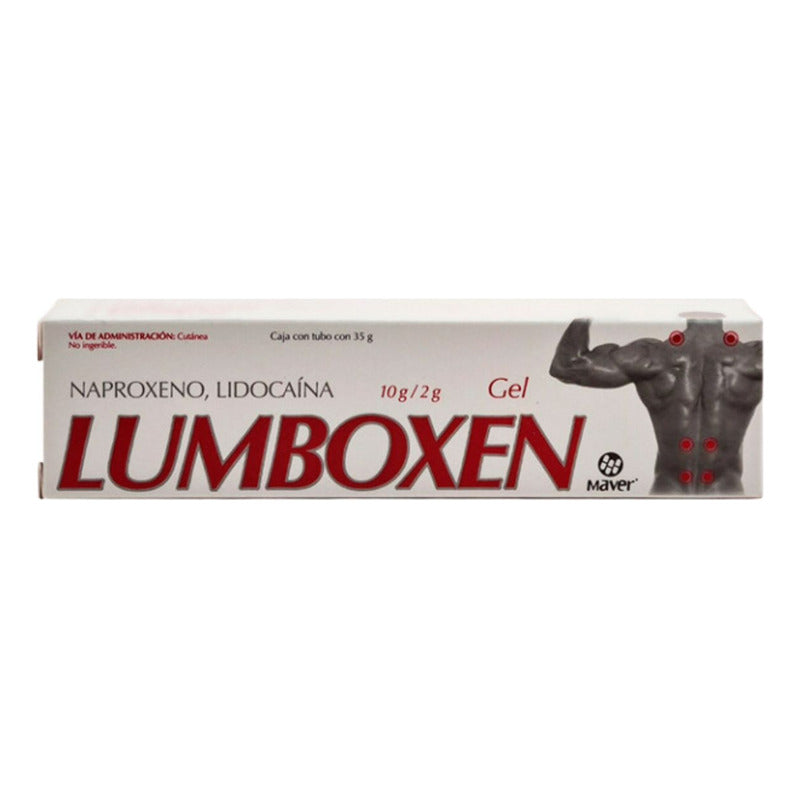 Lumboxen (naproxeno, Lidocaina Caja Con Tubo De 35 Mg (gel)