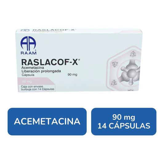 Raslacof-x Acemetacina 90 Mg 14 Caps Liberación Prol Raam