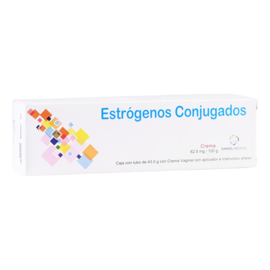 Estrógenos Conjugados 62.5mg Tubo De 43g Crema Vag. Dankel