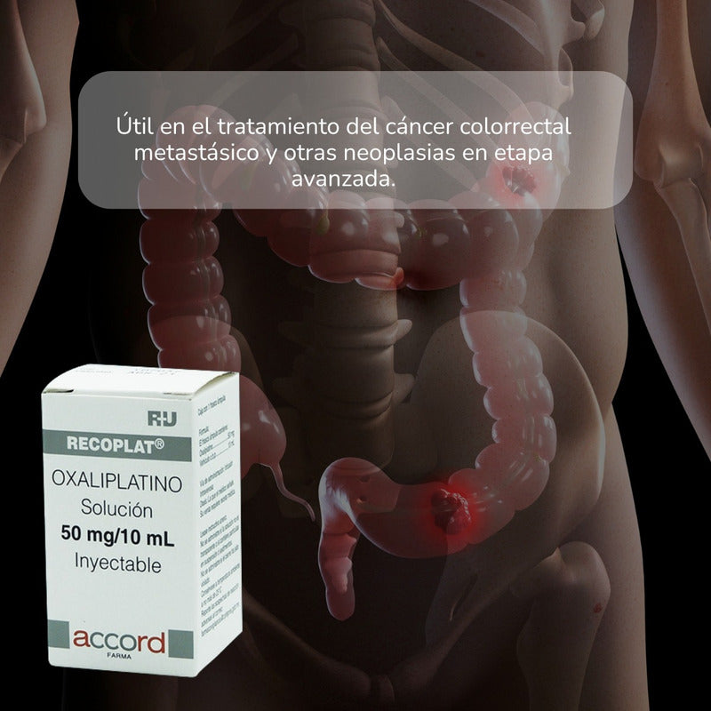 Recoplat Oxilaplatino 50mg / 10ml Inyectable Arccord Farma