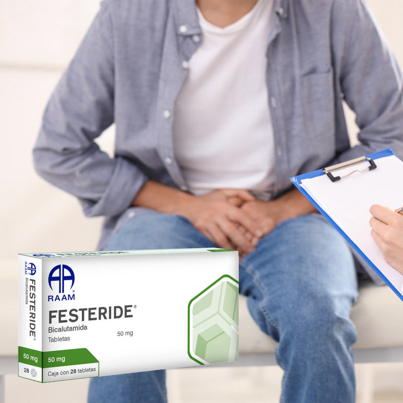Festeride Bicalutamida 50 Mg 2 Cajas Con 28 Tabs C/u Raam