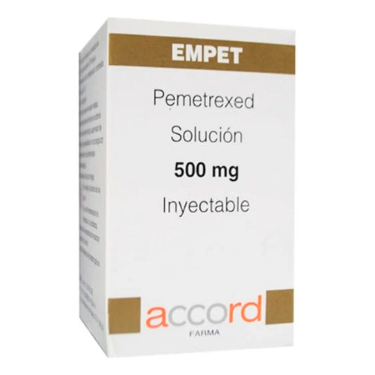 Empet Pemetrexed 500 Mg Inyectable Accord Farma