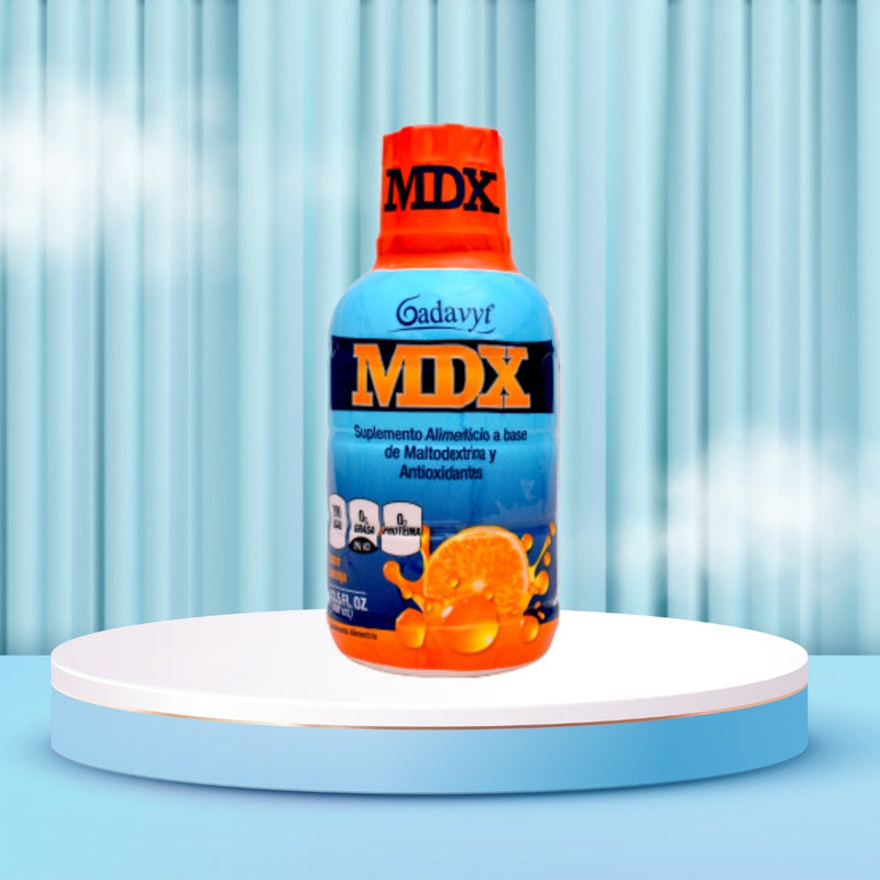 Gadavyt Mdx Carbo Sabor Naranja 400 Ml Suplemento Naranja