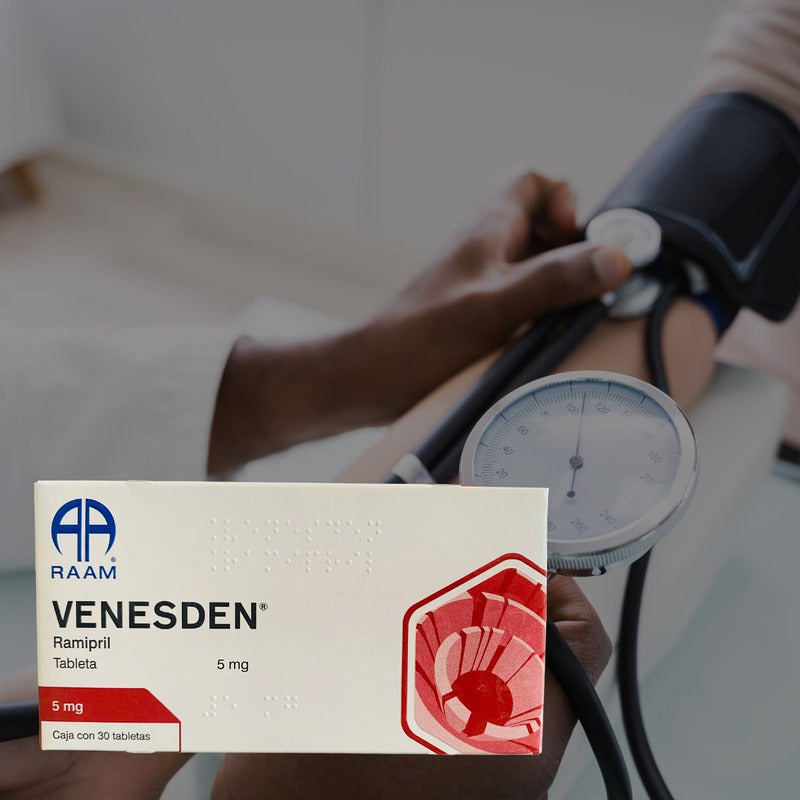 Venesden Ramipril 5 Mg 2 Cajas Con 30 Tabletas C/u Raam