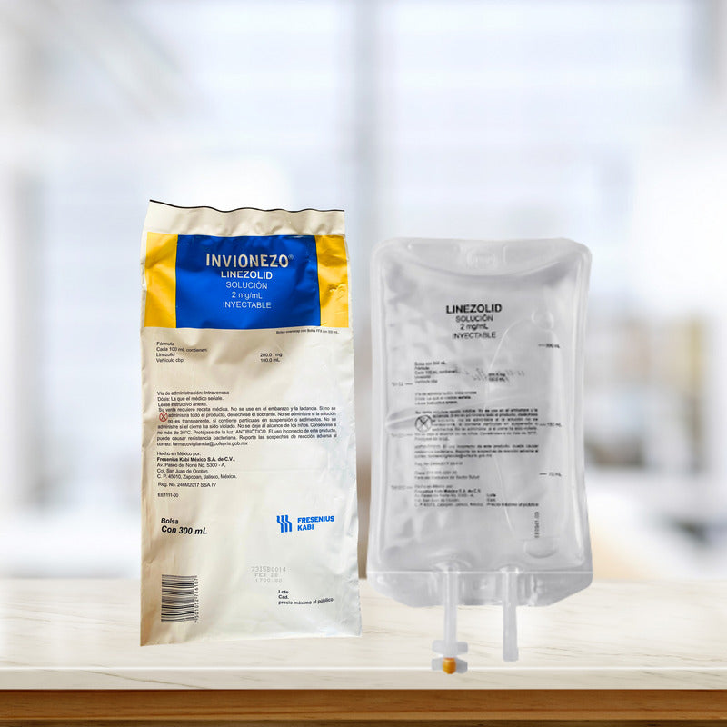 Invionezo Linezolid 2mg/ml Bolsa 300 Ml Fresenius