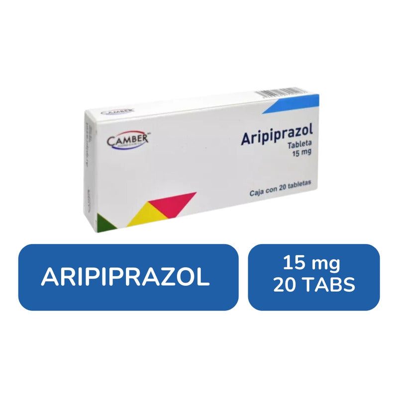 Aripiprazol Caja Con 20 Tabletas De 15 Mg