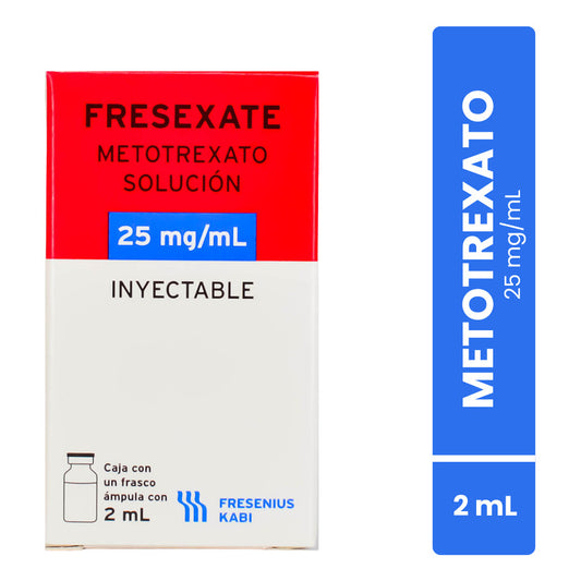 Fresexate Metotrexato 50 Mg / 2 Ml Frasco Con 2 Ml