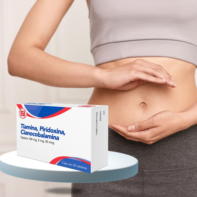 Tiamina Piridoxina Cianocobalamina 6 Cjs 30 Tabs C/u Randall