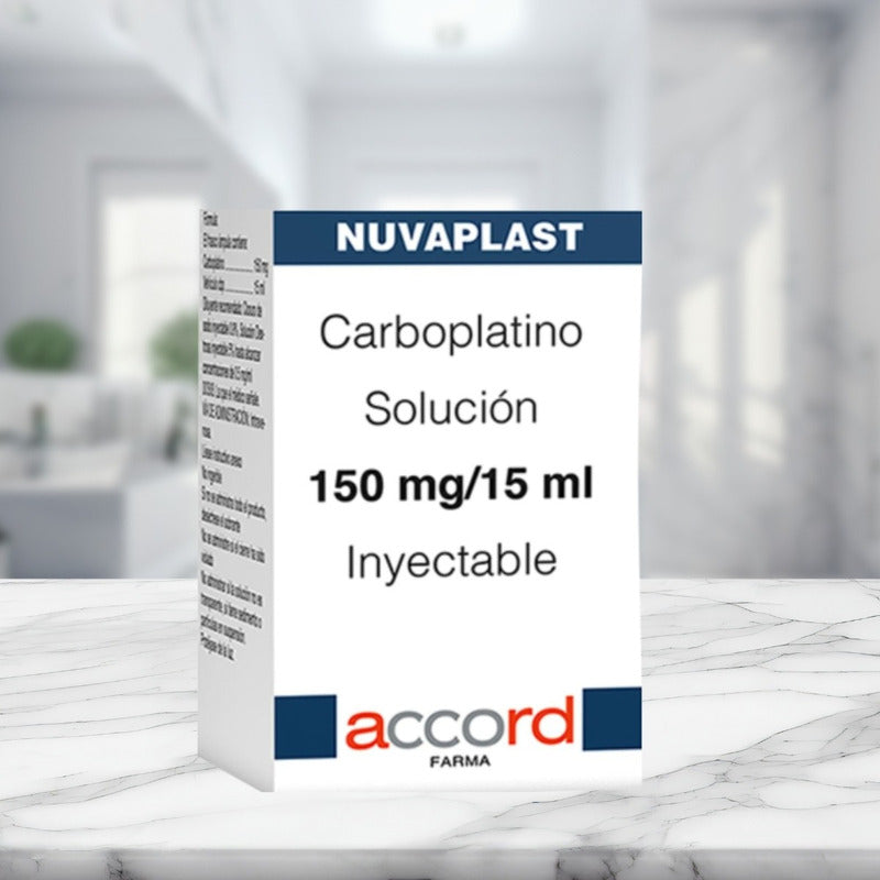 Nuvaplast Carboplatino 150mg / 15ml Inyectable Accord Farma