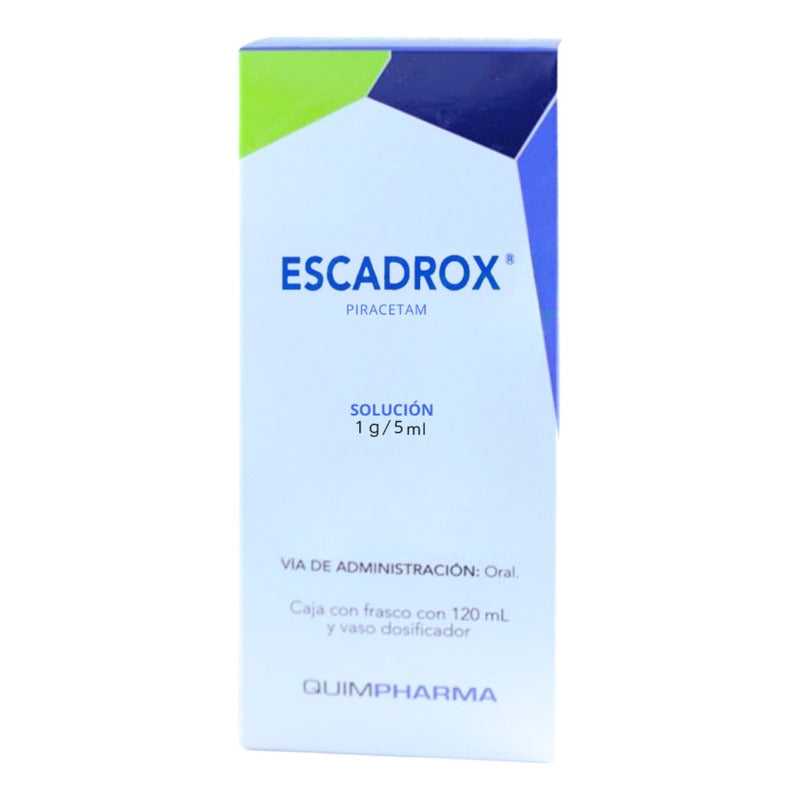 Escadrox Piracetam 1 G / 5 Ml Solución 120 Ml Quimpharma
