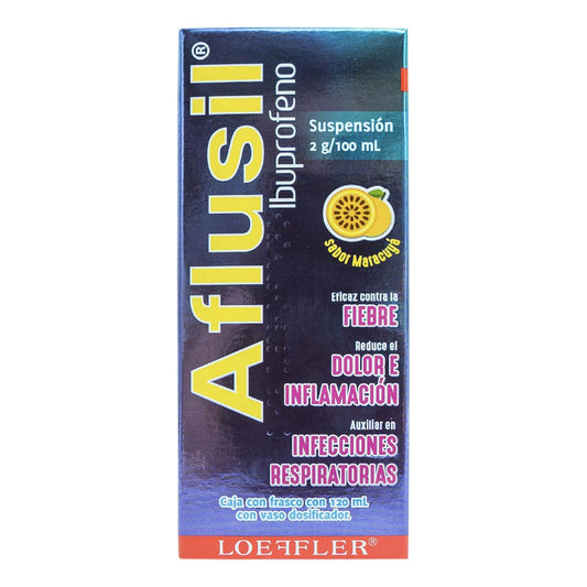 Aflusil Suspensión 2 G/100 Ml, 1 Frasco 120 Ml + Vaso Dosificador
