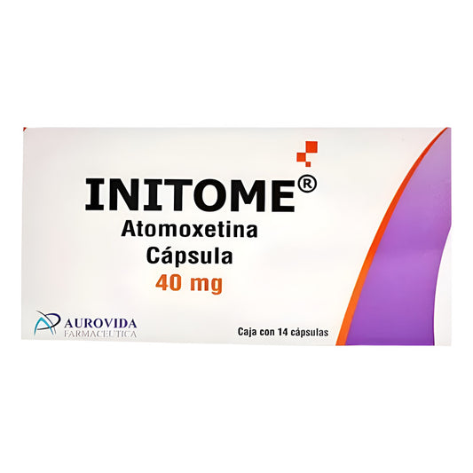 Initome Atomoxetina 40 Mg 14 Cápsulas Aurovida
