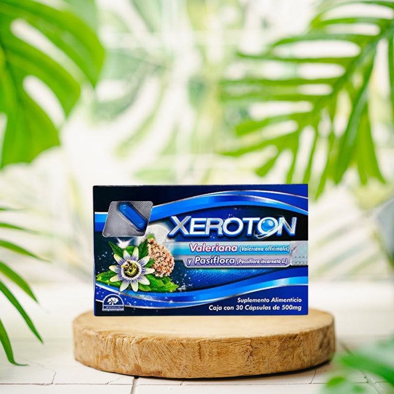Xeroton Caja Con 30 Capsulas De 500 Mg Natutech Sin Sabor