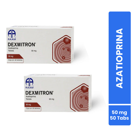 Dexmitron Azatioprina 50 Mg 2 Cajas Con 50 Tabletas C/u Raam