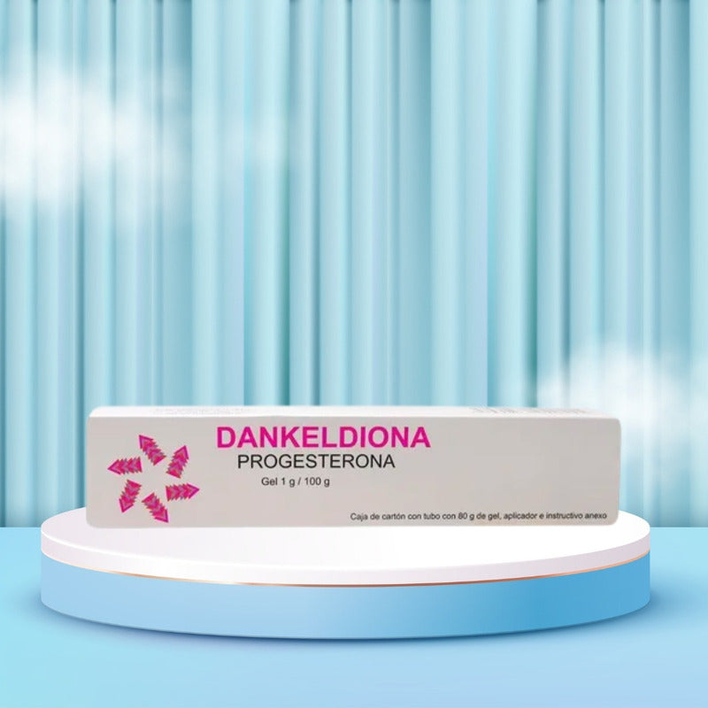 Dankeldiona Progesterona Gel 1 G. 2 Tubos Con 80g C/u Dankel