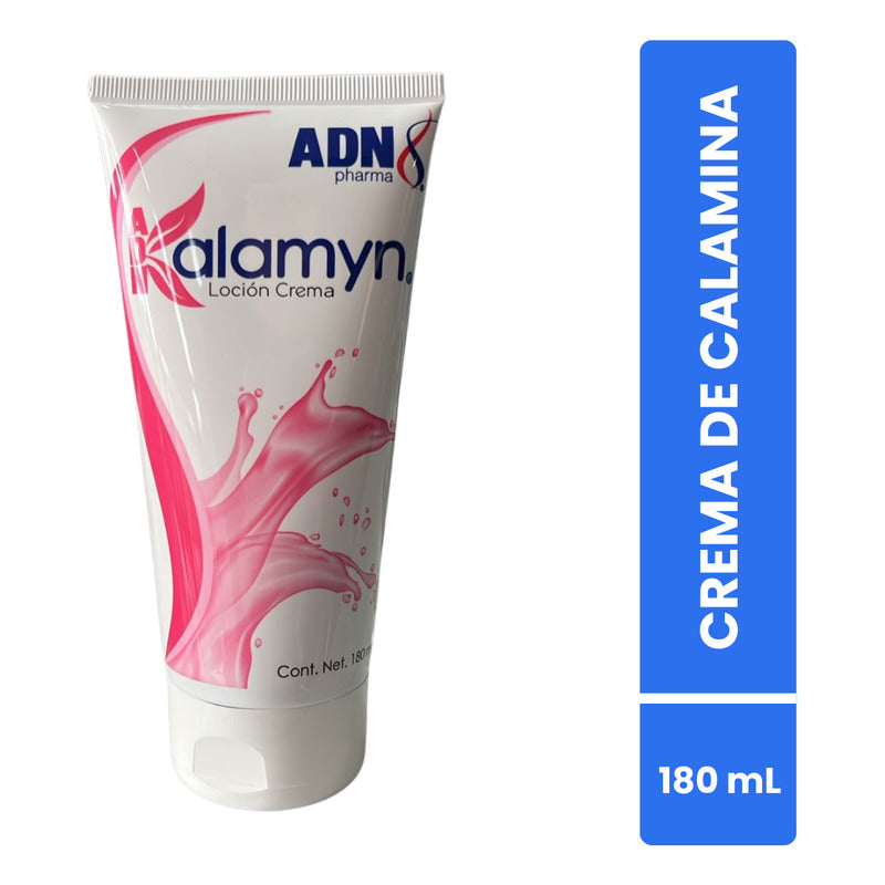 Kalamyn Crema De Calamina Tubo Con 180 Ml Adn Pharma Neutra
