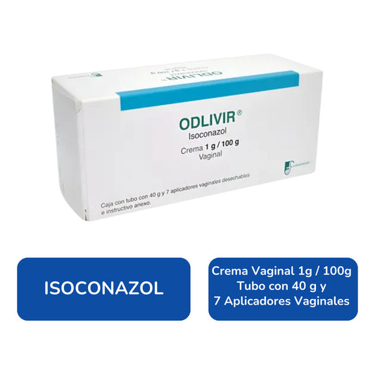 Odlivir Isoconazol 1 G Crema Vaginal Tubo Con 40 G