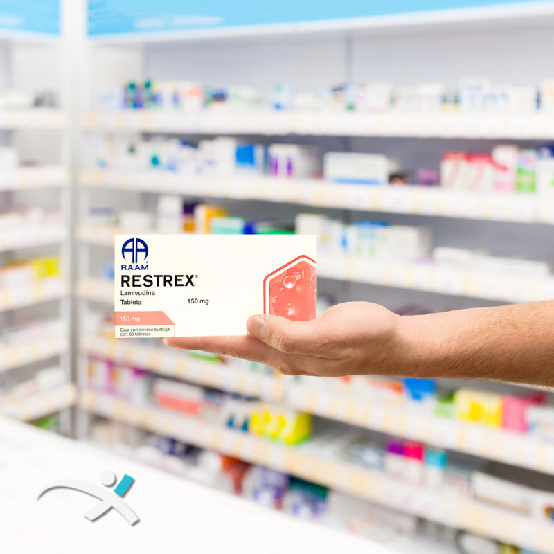 Lamivudina 150 Mg Restrex Caja Con 60 Tabletas Raam