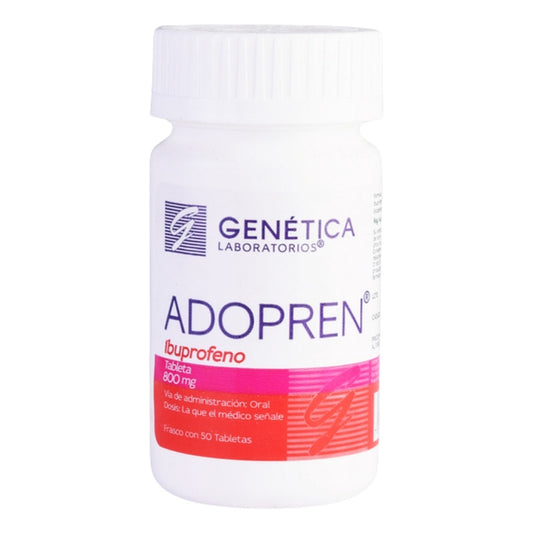 Adopren, Ibuprofeno 800 Mg 50 Tabletas