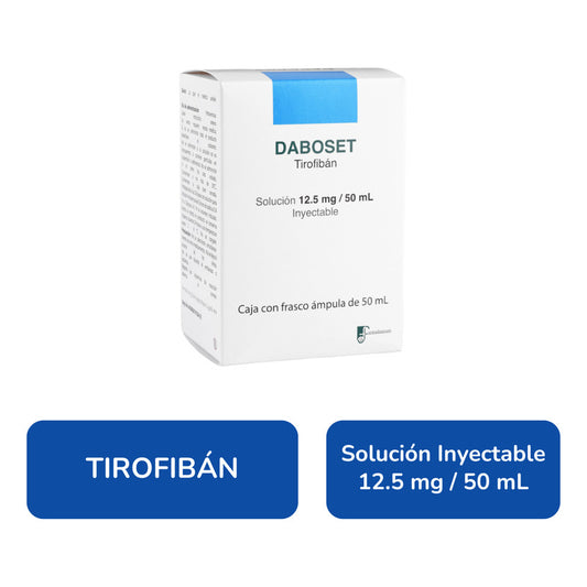 Daboset Tirofibán Sol. Inyect. 12.5 Mg / 50 Ml Farmadextrum